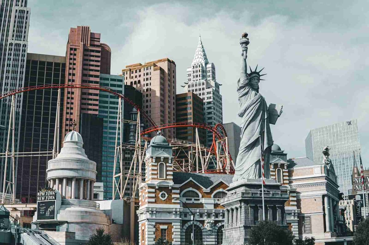 แบบจำลองเส้นขอบฟ้าของนครนิวยอร์กในลาสเวกัส