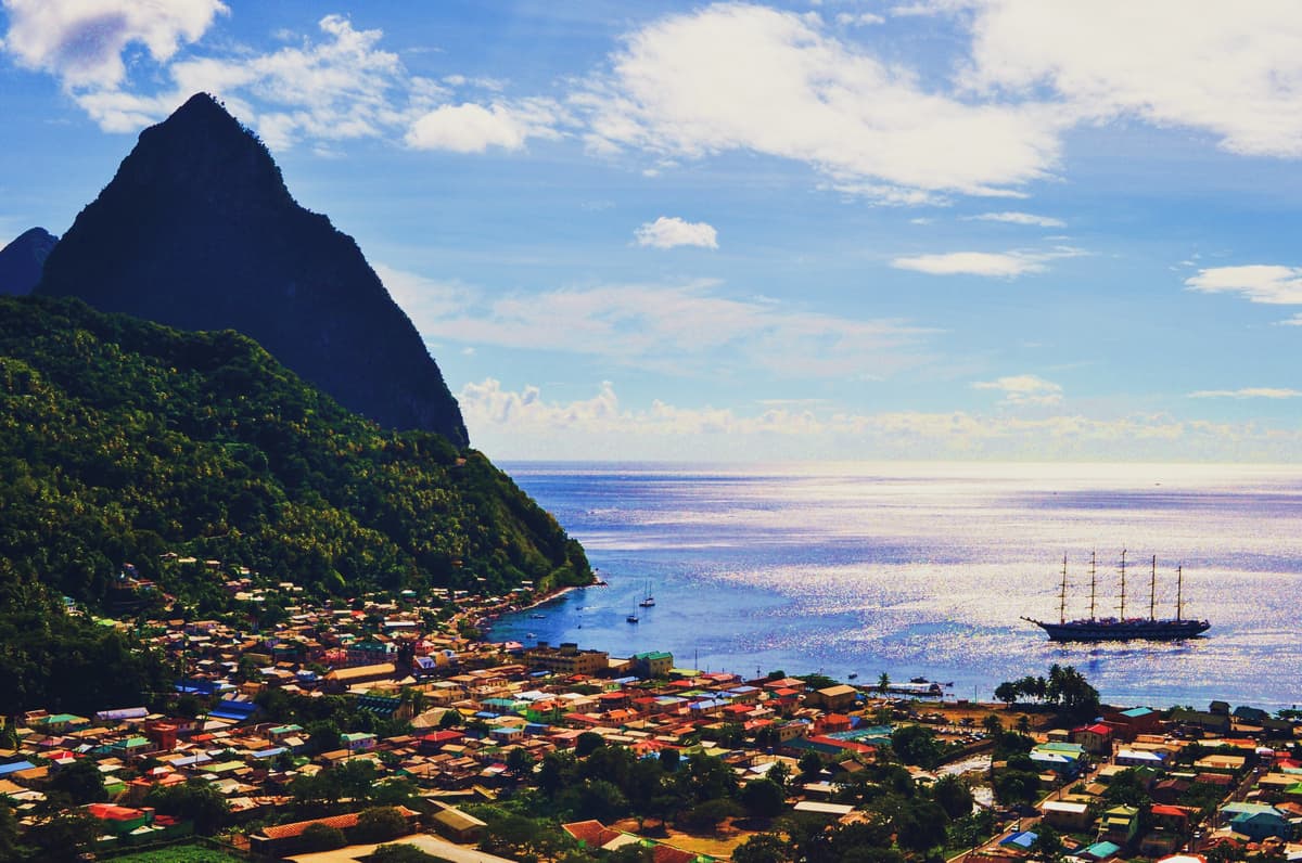 Grenada ilustrasi latar belakang