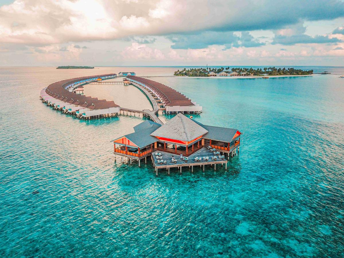 Maldives baggrundsillustration