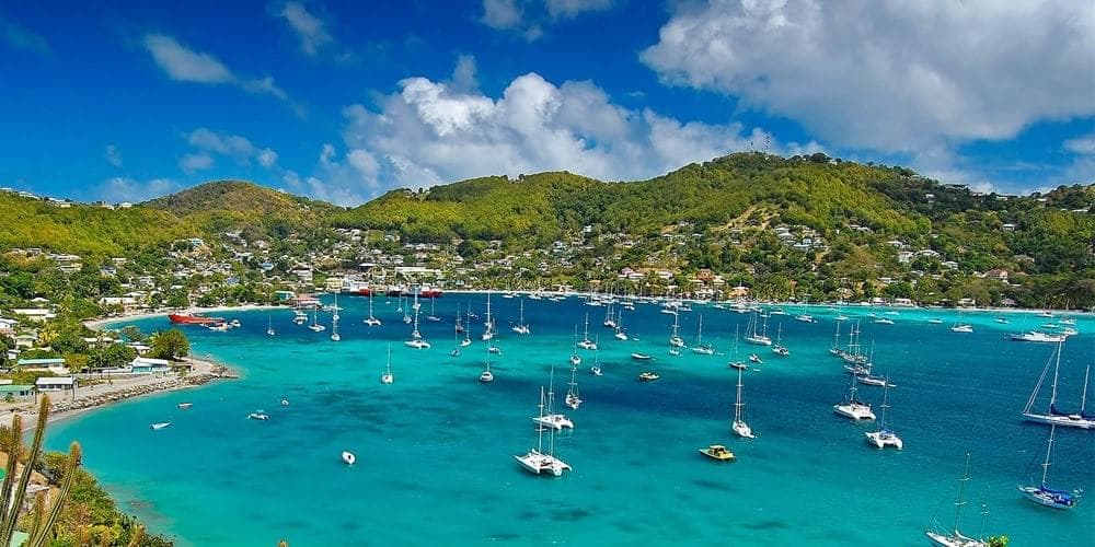 Saint Vincent and the Grenadines bakgrundsillustration