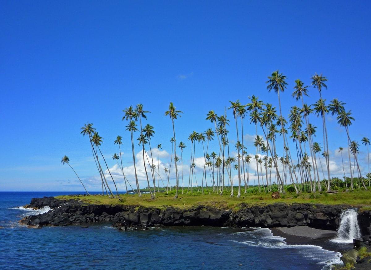 Samoa Hintergrundillustration