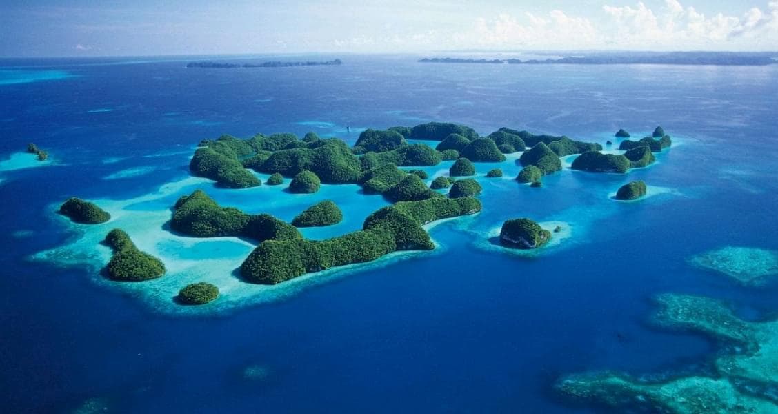 Tuvalu bakgrundsillustration