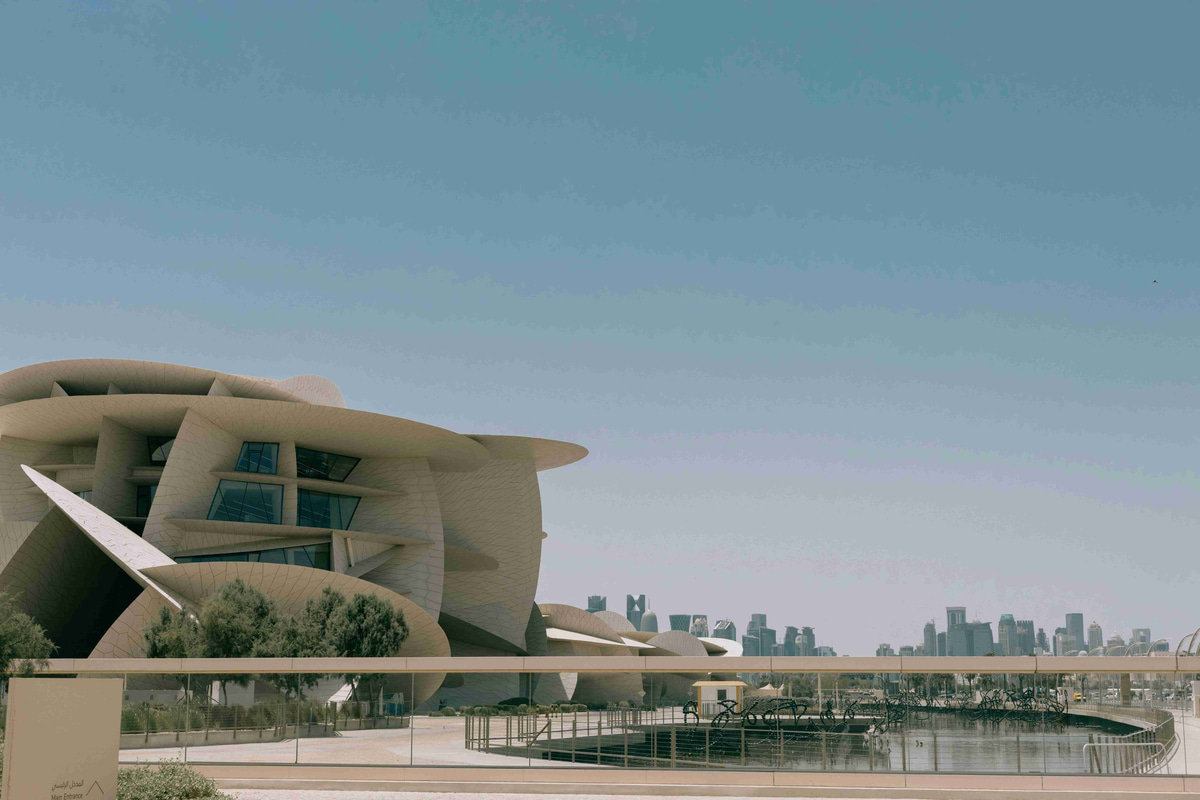 National_Museum_of_Qatar_with_Doha_Skyline_Backdrop