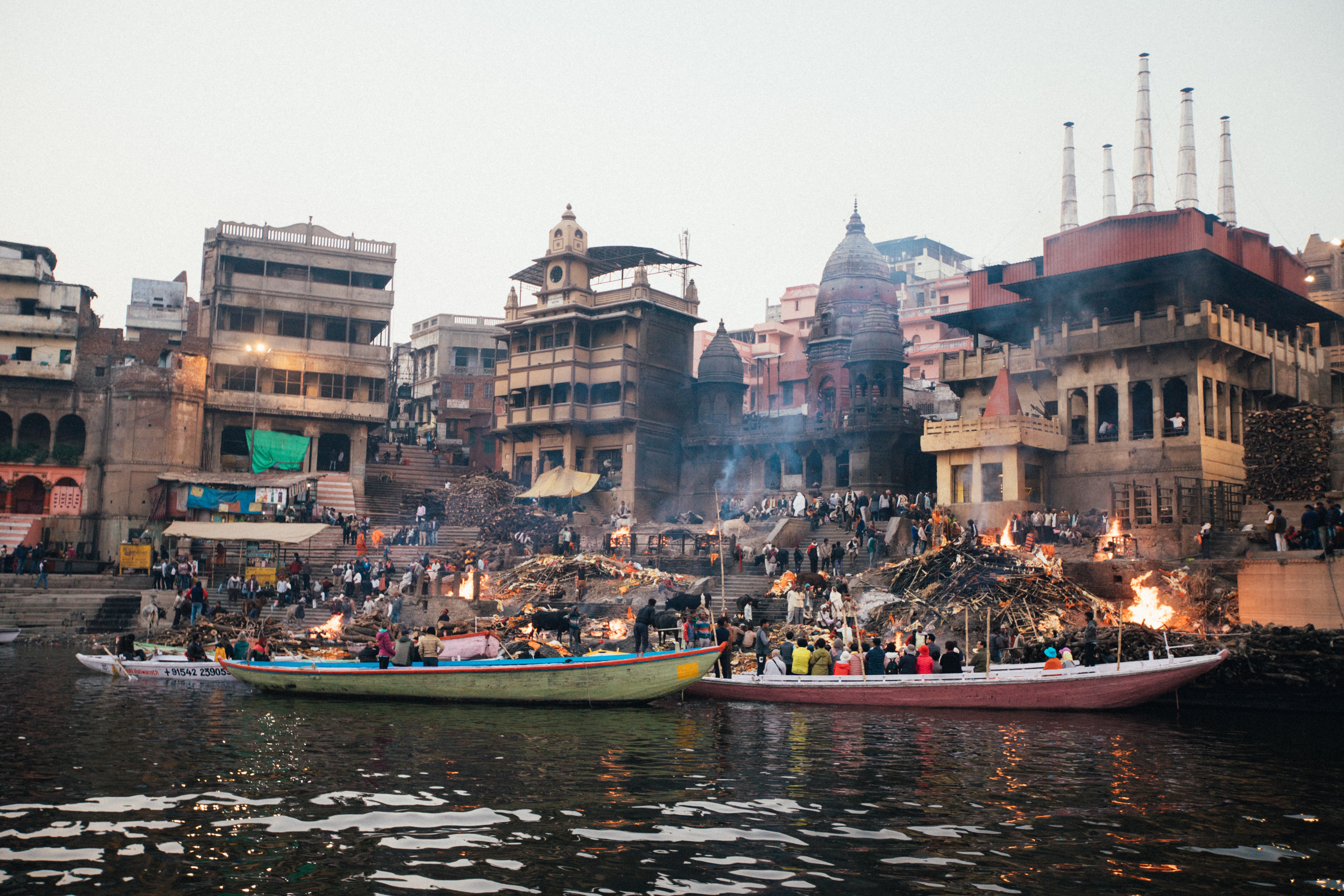The Holy City of Varanasi Photo by Parker Hilton